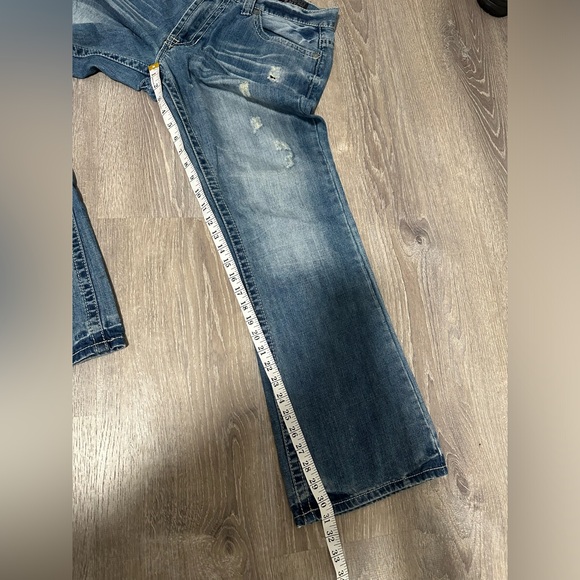 T.K Axel Wolcott Vintage Boot 34Wx32L Mens Denim Jeans - Picture 10 of 10